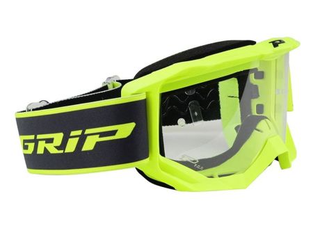 Crossbrille Progrip 3300 TR, Neongelb Crossbrille Progrip 3300 TR, Neongelb