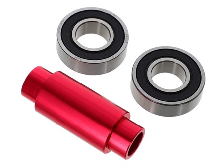 Kit de conversion d’axe de roue, vélomoteur Pony GTX 521 « roue avant 17 », incluant les roulements à billes