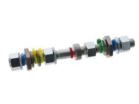 Axe de roue pour le kit de conversion «roue avant 17», vélomoteurs Pony GTX 521