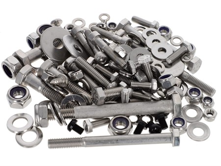 Schraubenset «INOX» zu Pony Cross 521 Rahmen