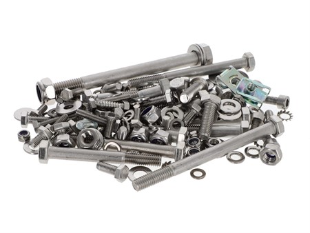 Schraubenset «INOX» zu Pony GTX 521 Rahmen