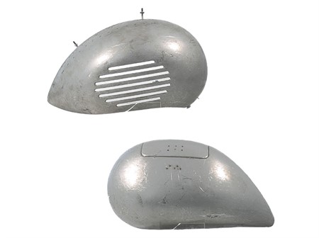 Seitendeckel «Paar» für Vespa 150 VL - VB, grau