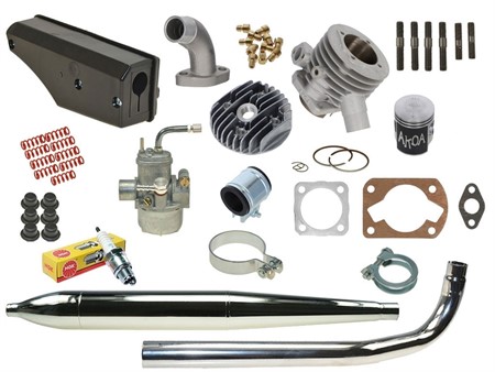 Tuning Set Ø 43mm Sachs 503 gebläsegekühlt (Power Edition) Tuning Set Ø 43mm Sachs 503 gebläsegekühlt (Power Edition)