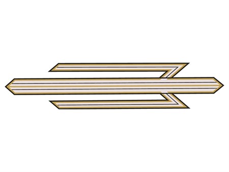 Autocollant Sachs Tour de Suisse 2RL tube de selle «113 x 24mm»