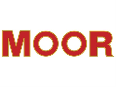 Aufkleber MOOR rot «90 x 21mm»