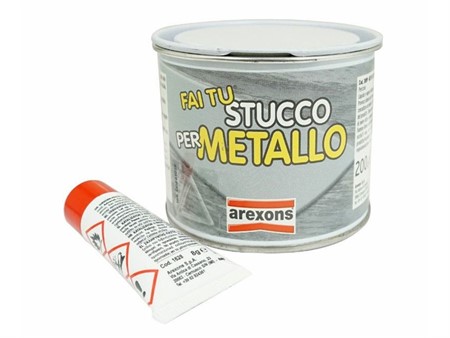 Reparaturspachtel Aluminium & Metalle 2K inkl. Härter «175 Gramm»