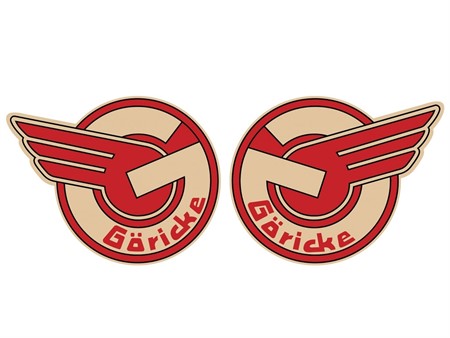 Autocollant Göricke aile «80 x 58mm»