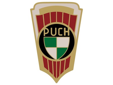 Autocollant Puch tube de direction «41 x 63mm»