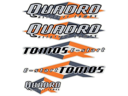 Set dautocollants Tomos 5 pcs.