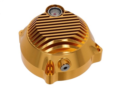 Carter d'embrayage alu or CNC, pour démarrage par tirette, vélomoteurs Puch E50