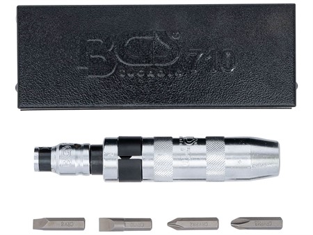 Hand-Schlagschrauber Satz mit Bits «5-teilig» Hand-Schlagschrauber Satz mit Bits «5-teilig»