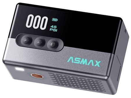 Mini compresseur à air sur batterie « DIGITAL » jusquà 8.3 Bar (120 PSI)