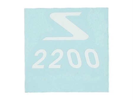 Aufkleber «S 2200» Solex 2200