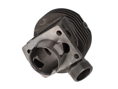 Kit cylindre AKOA fonte Ø 42mm 55cc a clapet avec culasse, vélomoteurs Sachs 502 CH