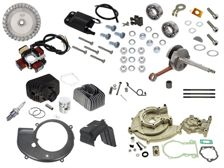 Kit moteur Piaggio Polini 43 mm «63 ccm» Kit moteur Piaggio Polini 43 mm «63 ccm»