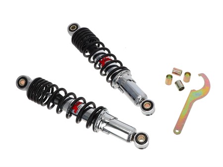 Stossdämpfer YSS PRO-X 280 mm chrom / schwarz - Mofa, universal