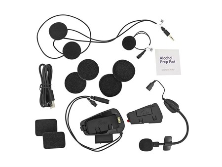 Kit main libre Intercom bluetooth simple Cardo "spirit"