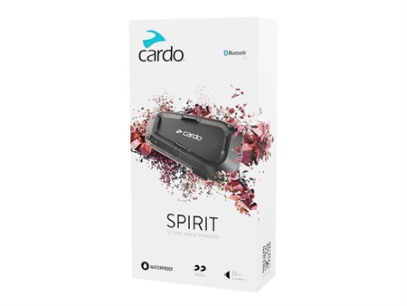Kit main libre Intercom bluetooth simple Cardo "spirit"