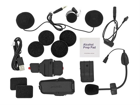Kit Intercom main libre CARDO bluetooth simple "PACKTALK NEO"
