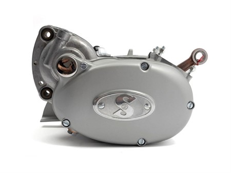 Carter bas moteur Sachs 50/4 EKF en « kit » avec sélecteur au pied & kick-starter