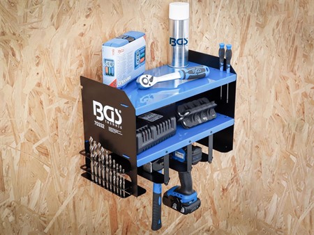 Étagère murale pour outils BGS «universelle» adaptée aux outils sans fil