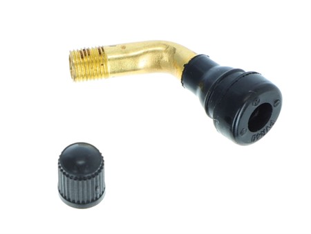 Valve pour trottinette électrique Ø 10 mm «courbée»