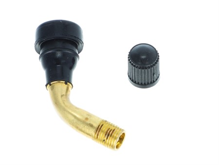Valve pour trottinette électrique Ø 10 mm «courbée»