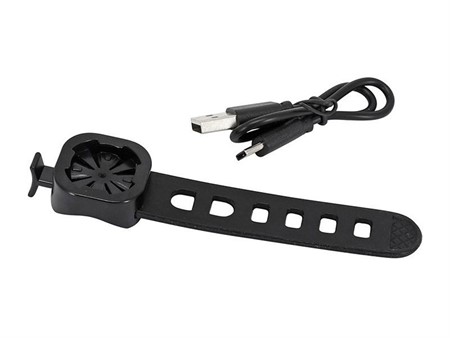 Lampe rechargeable par USB pour cyclomoteur / vélo / trottinette électrique