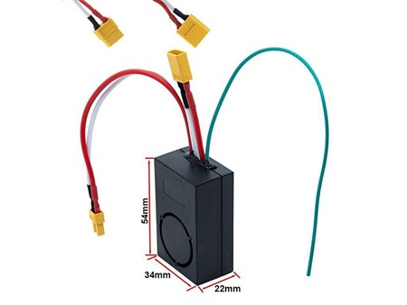 E-Scooter Alarm 36V / 48V mit XT60-Anschluss