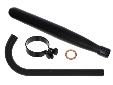 Auspuffanlage schwarz «Ø 60 mm» Sachs 502