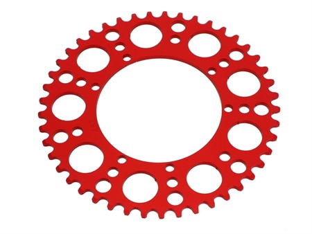 Zahnkranz AKOA «Aluminium rot» Puch Maxi