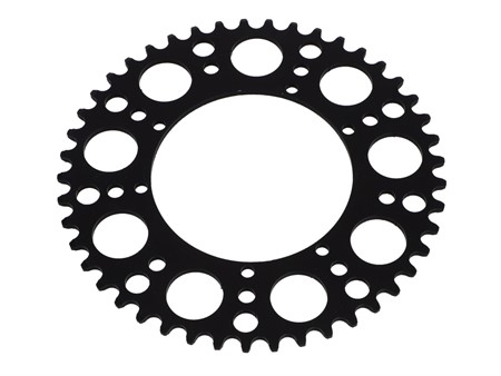 Couronne dentée AKOA «aluminium noir» Puch Maxi