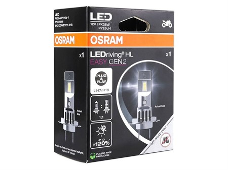 Glühlampe Osram H7/H18 LEDriving HLM EASY GEN 2 - 12V 16W