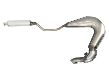 Auspuff Tecno 25 mm «Puch Maxi E50» off road EVO - Chrom