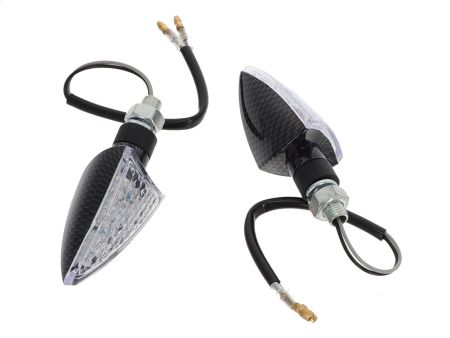 Blinkerset carbon look 12V LED