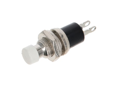 Interrupteur blanc coupe circuit au pouce (bouton) extra petit Interrupteur blanc coupe circuit au pouce (bouton) extra petit
