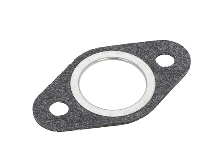 Joint de pot d'échappement universel, Alpa Chopper, scooter (Minarelli, Piaggio, Peugeot), type plat 2 trous pot détente Joint de pot d'échappement universel, Alpa Chopper, scooter (Minarelli, Piaggio, Peugeot), type plat 2 trous pot détente