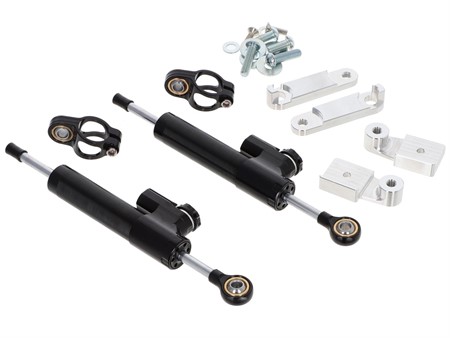 Stossdämpfer vorne, Aluminium, einstellbar, Piaggio Ciao «Zusatzstossdämpfer»