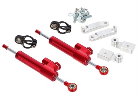 Stossdämpfer vorne, Aluminium, einstellbar, Piaggio Ciao «Zusatzstossdämpfer»