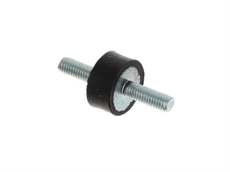 Schwingungsdämpfer / Silentblock 10mm, 2 x M6 Aussengewinde