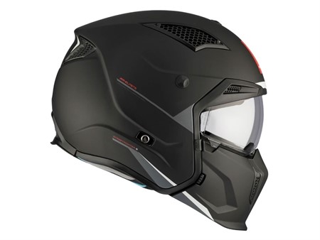 Trial Helm MT Streetfighter SV «schwarz Matt» Gr. XL