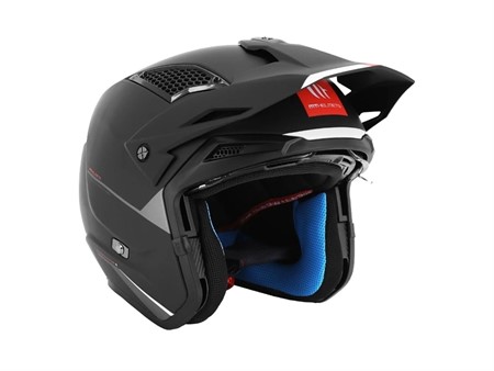 Trial Helm MT Streetfighter SV «schwarz Matt» Gr. XL