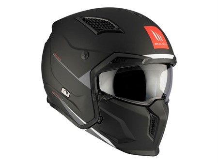 Trial Helm MT Streetfighter SV «schwarz Matt» Gr. XXL
