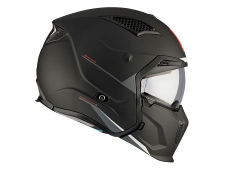 Trial Helm MT Streetfighter SV «schwarz Matt» Gr. XXL
