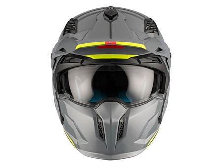 Trial Helm MT Streetfighter SV «grau glänzend» Gr. XS