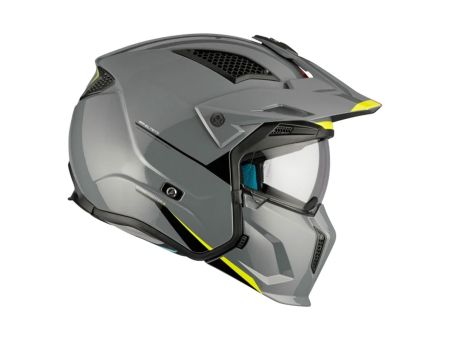 Trial Helm MT Streetfighter SV «grau glänzend» Gr. XS