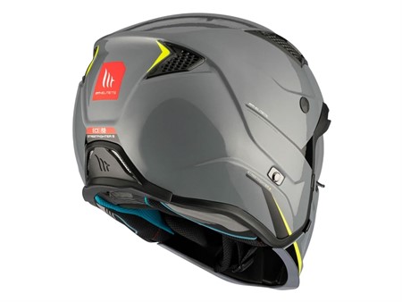 Trial Helm MT Streetfighter SV «grau glänzend» Gr. XS