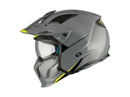 Casque Trial MT Streetfighter SV « gris brillant » taille S
