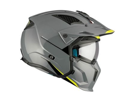 Trial Helm MT Streetfighter SV «grau glänzend» Gr. M