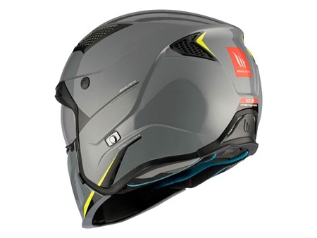 Trial Helm MT Streetfighter SV «grau glänzend» Gr. M